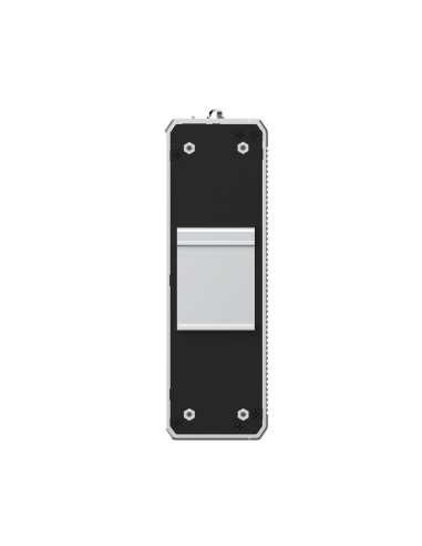 Ruijie Networks Rg-Nis2100 Zarządzany L2 Gigabit Ethernet (10/100/1000) Obsługa Poe Czarny, Stal Nierdzewna