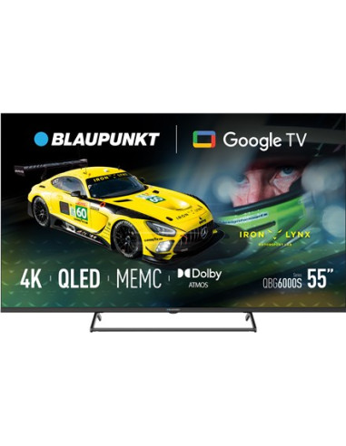 Blaupunkt Qled Tv | 55Qbg6000S | 55 | Smart Tv | Google Tv | Black