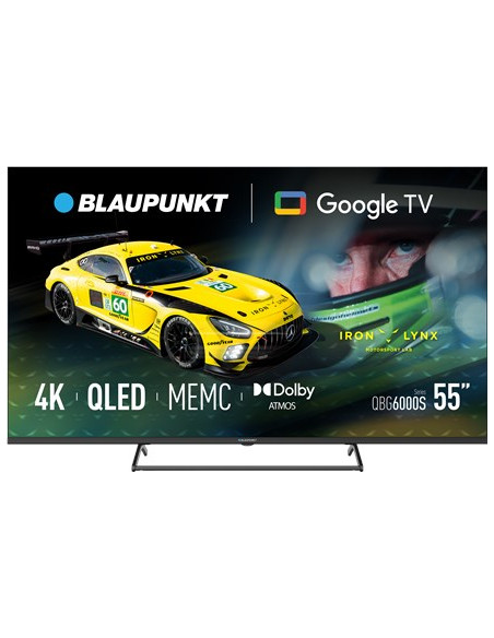 Blaupunkt Qled Tv | 55Qbg6000S | 55 | Smart Tv | Google Tv | Black