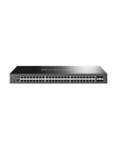 Tp-Link Omada Sg3452 Łącza Sieciowe Zarządzany L2+ Gigabit Ethernet (10/100/1000) 1U Czarny
