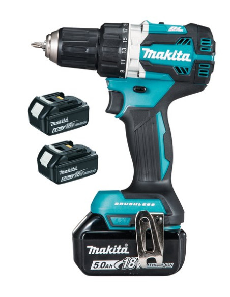 Makita Ddf484Rt3J Wiertło 2000 Rpm 1,8 Kg Czarny, Niebieski, Srebrny
