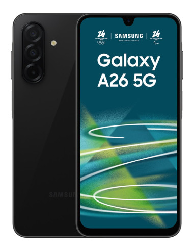 Samsung Galaxy A26 17 Cm (6.7") Hybrid Dual Sim Android 15 5G Usb Type-C 8 Gb 256 Gb 5000 Mah Czarny