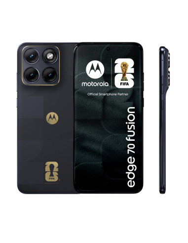 Motorola Edge 70 Fusion Fifa Edition 17,2 Cm (6.78") Dual Sim Android 16.0 5G Usb Type-C 8 Gb 256 Gb 5200 Mah Czarny