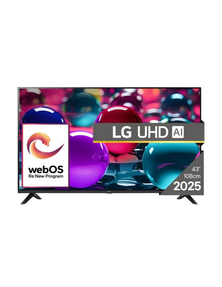 Telewizor Lg Uhd Ai 43Ua73003La 109,2Cm 43" 4K Ultra Hd Smart Tv Wi-Fi Czarny
