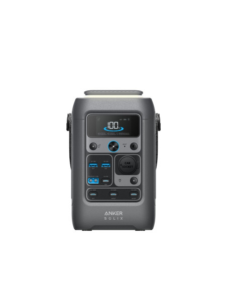 Zestaw Przenośna Stacja Zasilania Anker Solix C300X Dc 288Wh 300W + Panel Solarny Ps60 60W