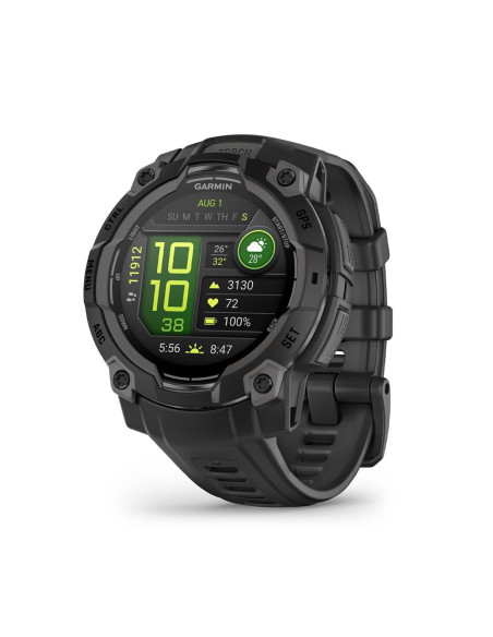 Zegarek Sportowy Garmin Instinct 3 Amoled 45Mm Czarny