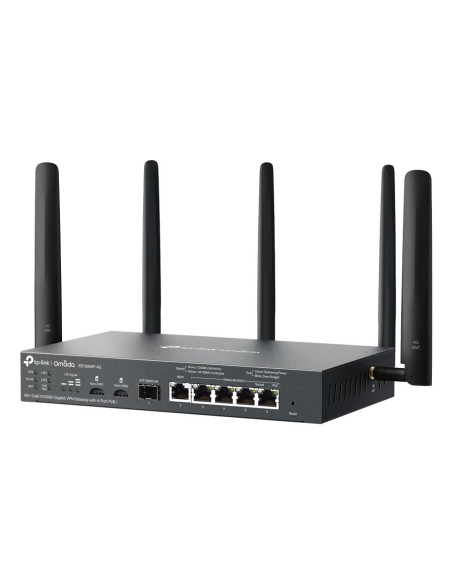 Tp-Link Omada Er706Wp-4G Router Bezprzewodowy Gigabit Ethernet Dual-Band (2.4 Ghz/5 Ghz) Czarny