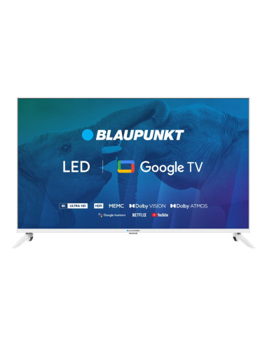 Blaupunkt 43Ubg6010S Telewizor 109,2 Cm (43") 4K Ultra Hd Biały 250 Cd/M2