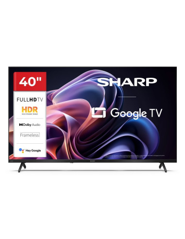 Sharp 40Hf2265E Telewizor 101,6 Cm (40") Wi-Fi Czarny