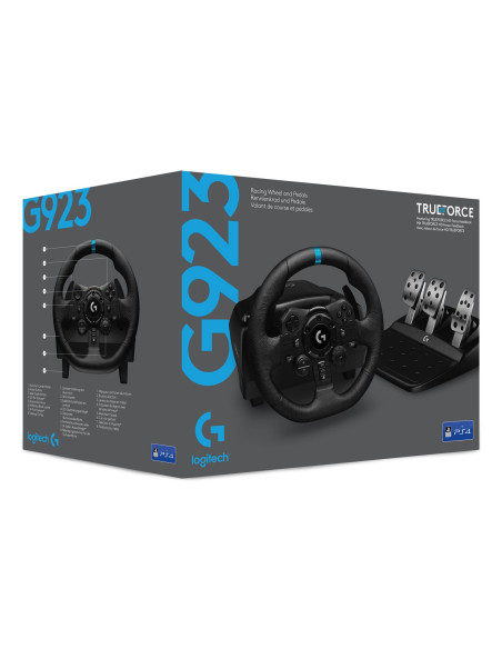 Logitech G G923 Se Czarny Usb 2.0 Kierownica + Pedały + Joystick Pc, Playstation 4, Playstation 5