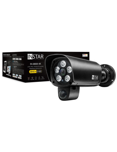 Instar In-9808 4K Schwarz