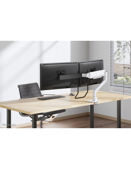 Neomounts Ds75S-950Wh2 Uchwyt / Stojak Do Monitorów 81,3 Cm (32") Biurko Biały