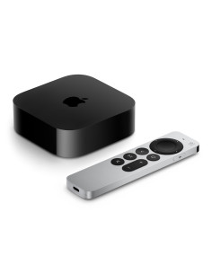Apple Tv 4K Ultra Hd 128Gb Wi-Fi Przewodowa Sieć Lan (Czarny, Srebrny)
