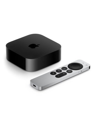 Apple Tv 4K Ultra Hd 128Gb Wi-Fi Przewodowa Sieć Lan (Czarny, Srebrny)