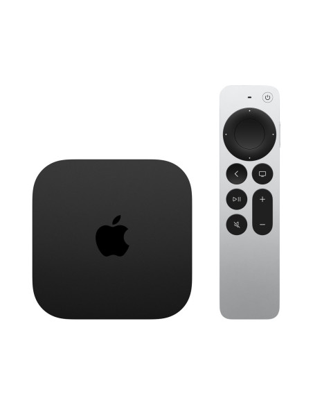 Apple Tv 4K Ultra Hd 128Gb Wi-Fi Przewodowa Sieć Lan (Czarny, Srebrny)