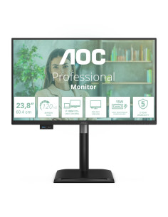 Aoc 24P4Cv Monitor Komputerowy 60,5 Cm (23.8") 1920 X 1080 Px Full Hd Led Czarny