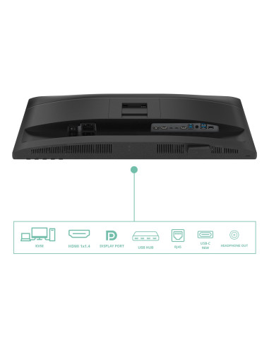 Aoc 24P4Cv Monitor Komputerowy 60,5 Cm (23.8") 1920 X 1080 Px Full Hd Led Czarny