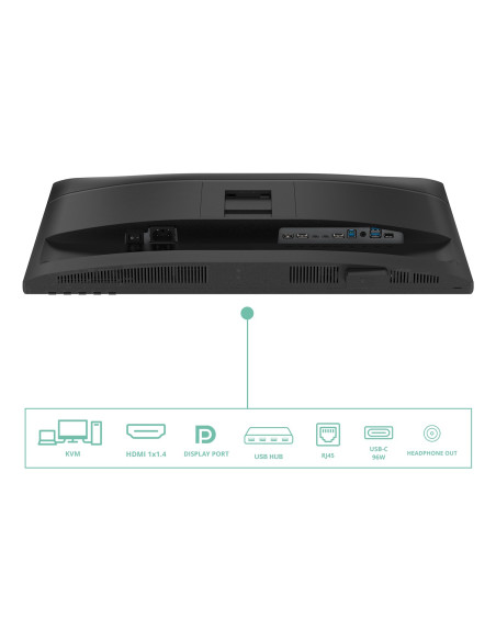 Aoc 24P4Cv Monitor Komputerowy 60,5 Cm (23.8") 1920 X 1080 Px Full Hd Led Czarny