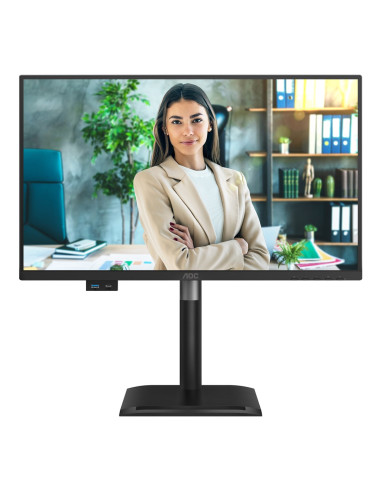 Aoc 24P4Cv Monitor Komputerowy 60,5 Cm (23.8") 1920 X 1080 Px Full Hd Led Czarny