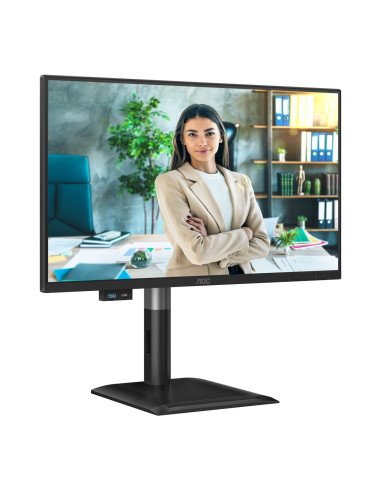 Aoc 24P4Cv Monitor Komputerowy 60,5 Cm (23.8") 1920 X 1080 Px Full Hd Led Czarny