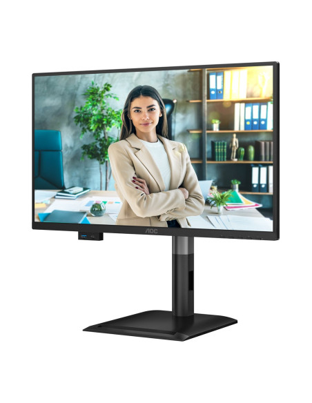 Aoc 24P4Cv Monitor Komputerowy 60,5 Cm (23.8") 1920 X 1080 Px Full Hd Led Czarny