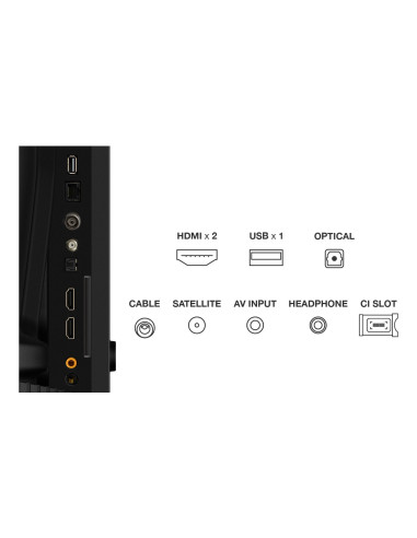 Telewizor Tcl 43S59K Qled 43" Full Hd Android Tv Dolby Digital Plus Dvb-T2 Metaliczny