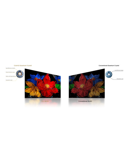 Telewizor Tcl 43S59K Qled 43" Full Hd Android Tv Dolby Digital Plus Dvb-T2 Metaliczny