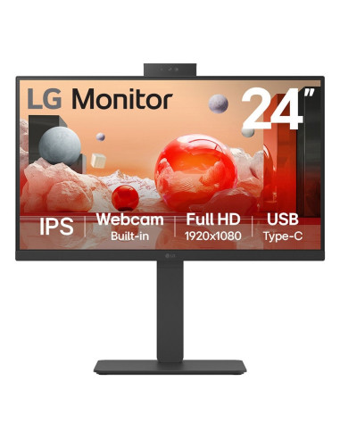 Monitor Lg 24" 24Ba850-B Full Hd Hdmi Dp Daisychain Ips 16:9