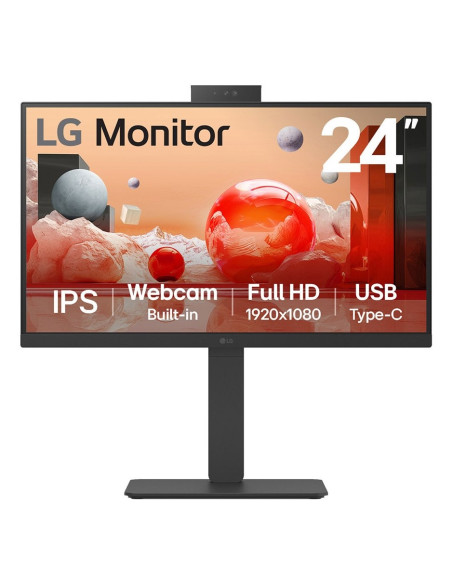 Monitor Lg 24" 24Ba850-B Full Hd Hdmi Dp Daisychain Ips 16:9