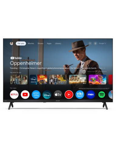 Sharp 32Hf2265E Telewizor 81,3 Cm (32") Hd Smart Tv Wi-Fi Czarny