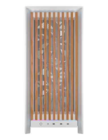Corsair Frame 5000D Wood Rs Midi Tower Orzech Włoski, Biały