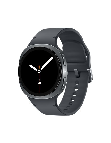 Samsung Galaxy Watch 8 3,3 Cm (1.3") Amoled 40 Mm Cyfrowy 438 X 438 Px Ekran Dotykowy 4G Grafitowy Wi-Fi Gps