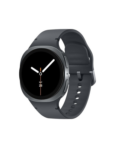Samsung Galaxy Watch 8 3,3 Cm (1.3") Amoled 40 Mm Cyfrowy 438 X 438 Px Ekran Dotykowy 4G Grafitowy Wi-Fi Gps
