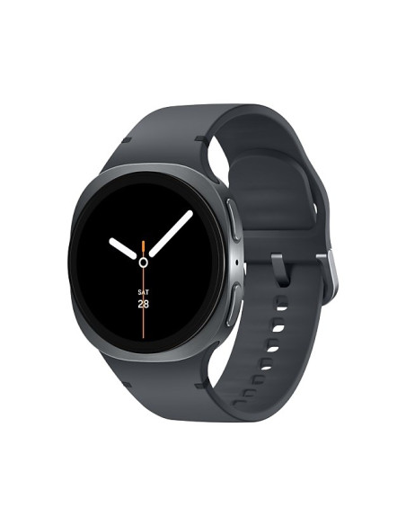 Samsung Galaxy Watch 8 3,3 Cm (1.3") Amoled 40 Mm Cyfrowy 438 X 438 Px Ekran Dotykowy 4G Grafitowy Wi-Fi Gps