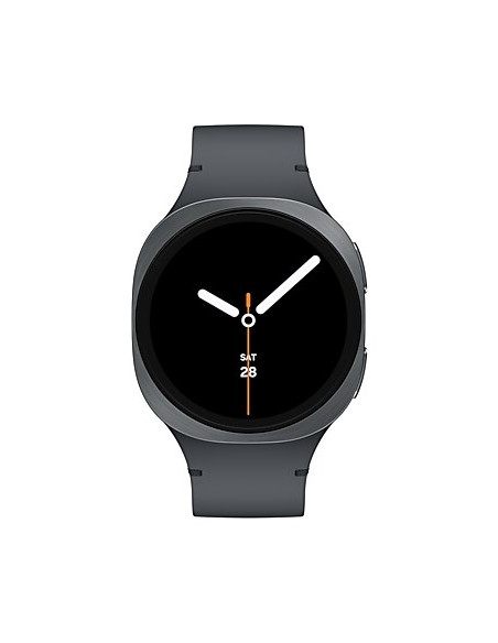Samsung Galaxy Watch 8 3,3 Cm (1.3") Amoled 40 Mm Cyfrowy 438 X 438 Px Ekran Dotykowy 4G Grafitowy Wi-Fi Gps