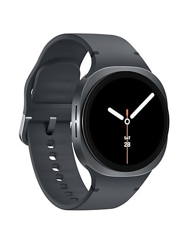 Samsung Galaxy Watch 8 3,3 Cm (1.3") Amoled 40 Mm Cyfrowy 438 X 438 Px Ekran Dotykowy 4G Grafitowy Wi-Fi Gps