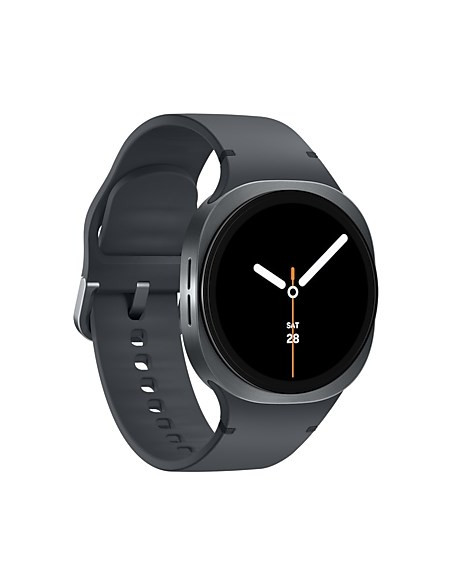 Samsung Galaxy Watch 8 3,3 Cm (1.3") Amoled 40 Mm Cyfrowy 438 X 438 Px Ekran Dotykowy 4G Grafitowy Wi-Fi Gps