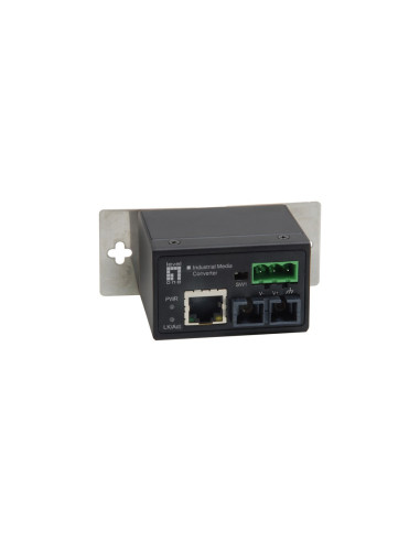 Levelone Iec-4301 - Media Konwerter - 100Mb Lan - 10Base-T, 100Base-Fx, 100Base-Tx - Rj-45 / Sc Jednomodowy - Do 30 Km