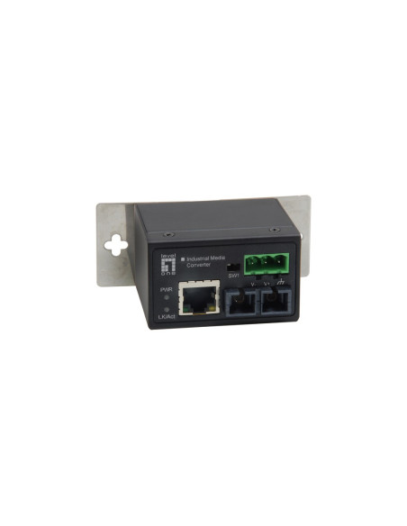 Levelone Iec-4301 - Media Konwerter - 100Mb Lan - 10Base-T, 100Base-Fx, 100Base-Tx - Rj-45 / Sc Jednomodowy - Do 30 Km