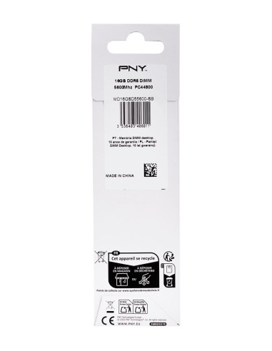 Pny Performance Ddr5 5600Mhz 16G Moduł Pamięci 16 Gb 1 X 16 Gb 288-Pin Dimm