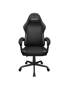 Cougar Cgr-Fxf-Glb Uniwersalny Fotel Dla Gracza Obite Siedzisko Czarny, Złoto