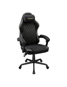 Cougar Cgr-Fxf-Glb Uniwersalny Fotel Dla Gracza Obite Siedzisko Czarny, Złoto 2