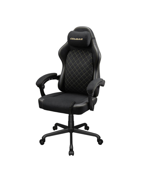 Cougar Cgr-Fxf-Glb Uniwersalny Fotel Dla Gracza Obite Siedzisko Czarny, Złoto