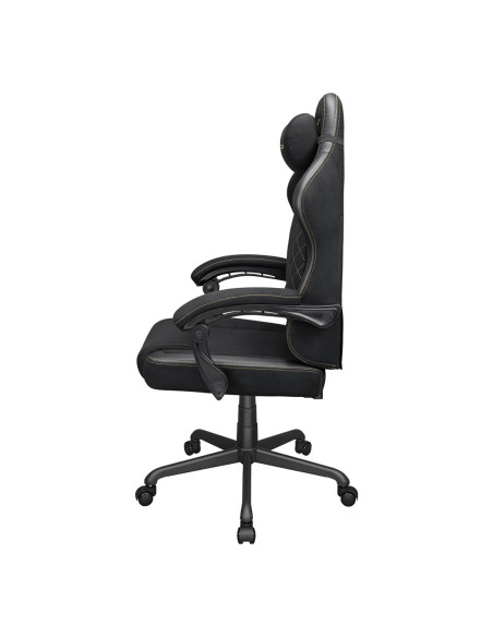 Cougar Cgr-Fxf-Glb Uniwersalny Fotel Dla Gracza Obite Siedzisko Czarny, Złoto