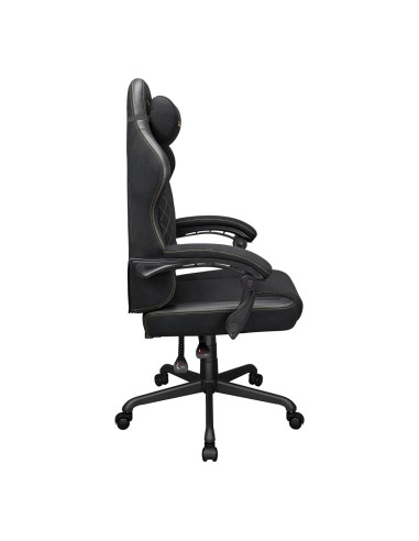 Cougar Cgr-Fxf-Glb Uniwersalny Fotel Dla Gracza Obite Siedzisko Czarny, Złoto