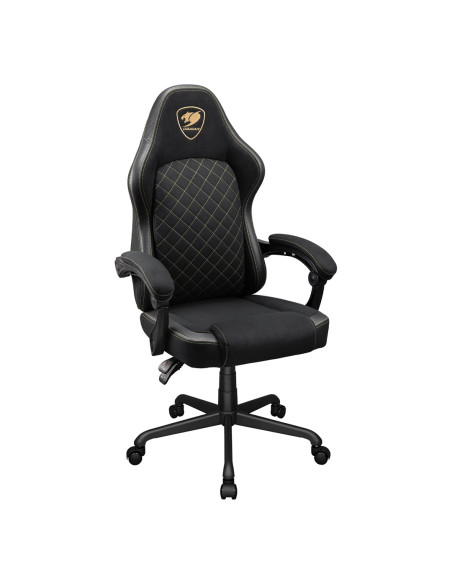 Cougar Cgr-Fxf-Glb Uniwersalny Fotel Dla Gracza Obite Siedzisko Czarny, Złoto