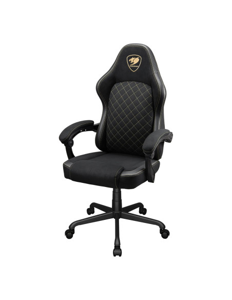 Cougar Cgr-Fxf-Glb Uniwersalny Fotel Dla Gracza Obite Siedzisko Czarny, Złoto