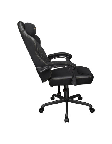 Cougar Cgr-Fxf-Glb Uniwersalny Fotel Dla Gracza Obite Siedzisko Czarny, Złoto