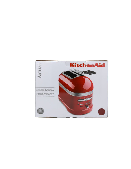 Kitchenaid 5Kmt2204Eer 7 2 Kaw. 1250 W Czerwony, Stal Nierdzewna