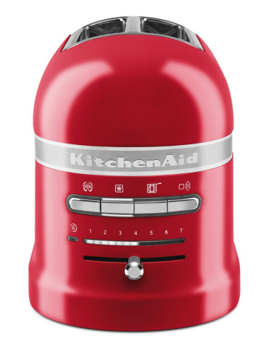 Kitchenaid 5Kmt2204Eer 7 2 Kaw. 1250 W Czerwony, Stal Nierdzewna